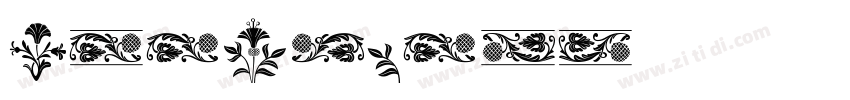 Ornaments 1字体转换
